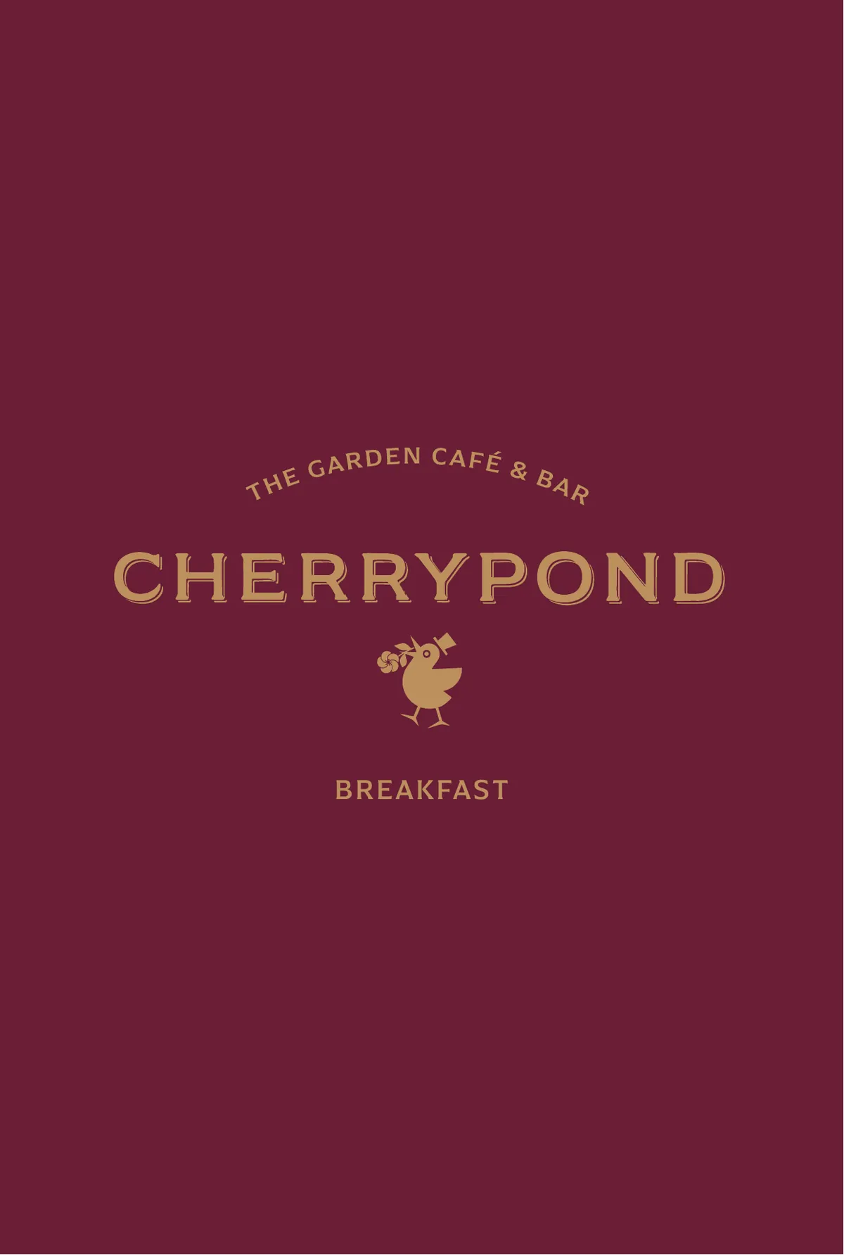CherryPond Breakfast menu, page 1 of 4