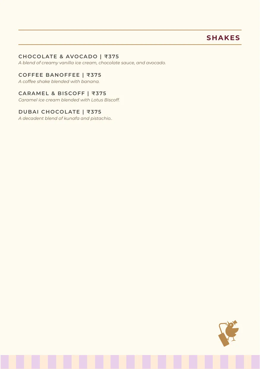 CherryPond Coffee & Craft Drinks menu, page 5 of 7