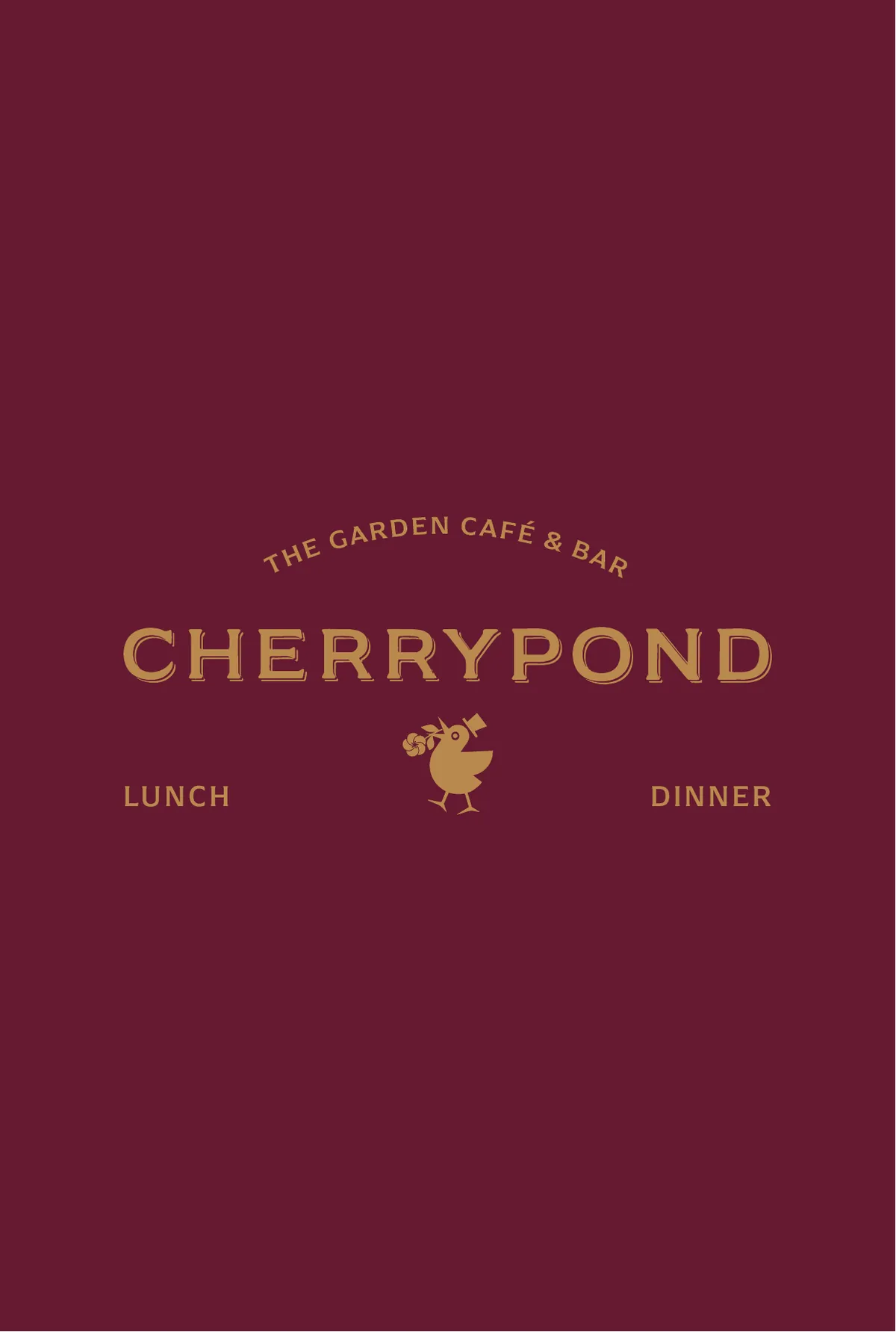 CherryPond Lunch & Dinner menu, page 1 of 7