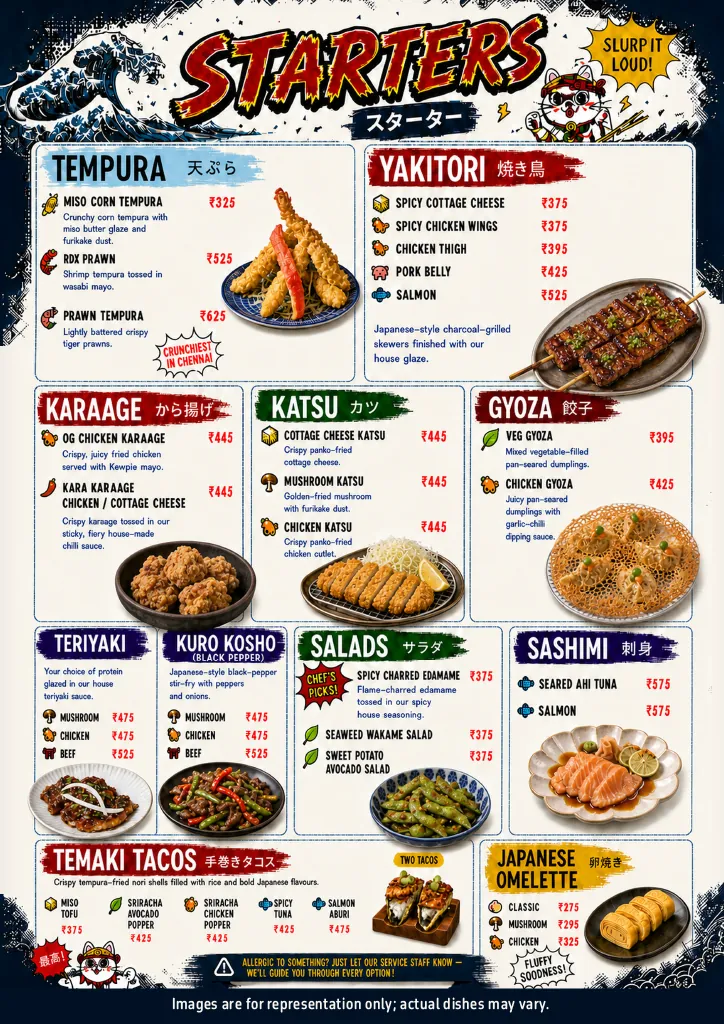 Double Dashi Food menu, page 2 of 4