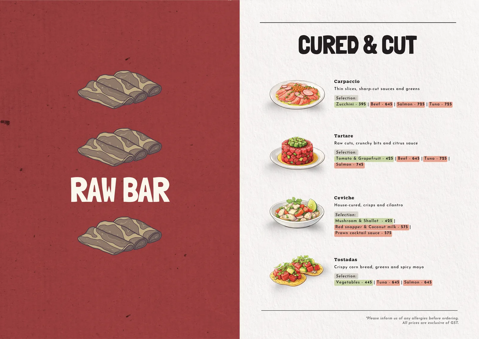 FUFU Food menu, page 6 of 13