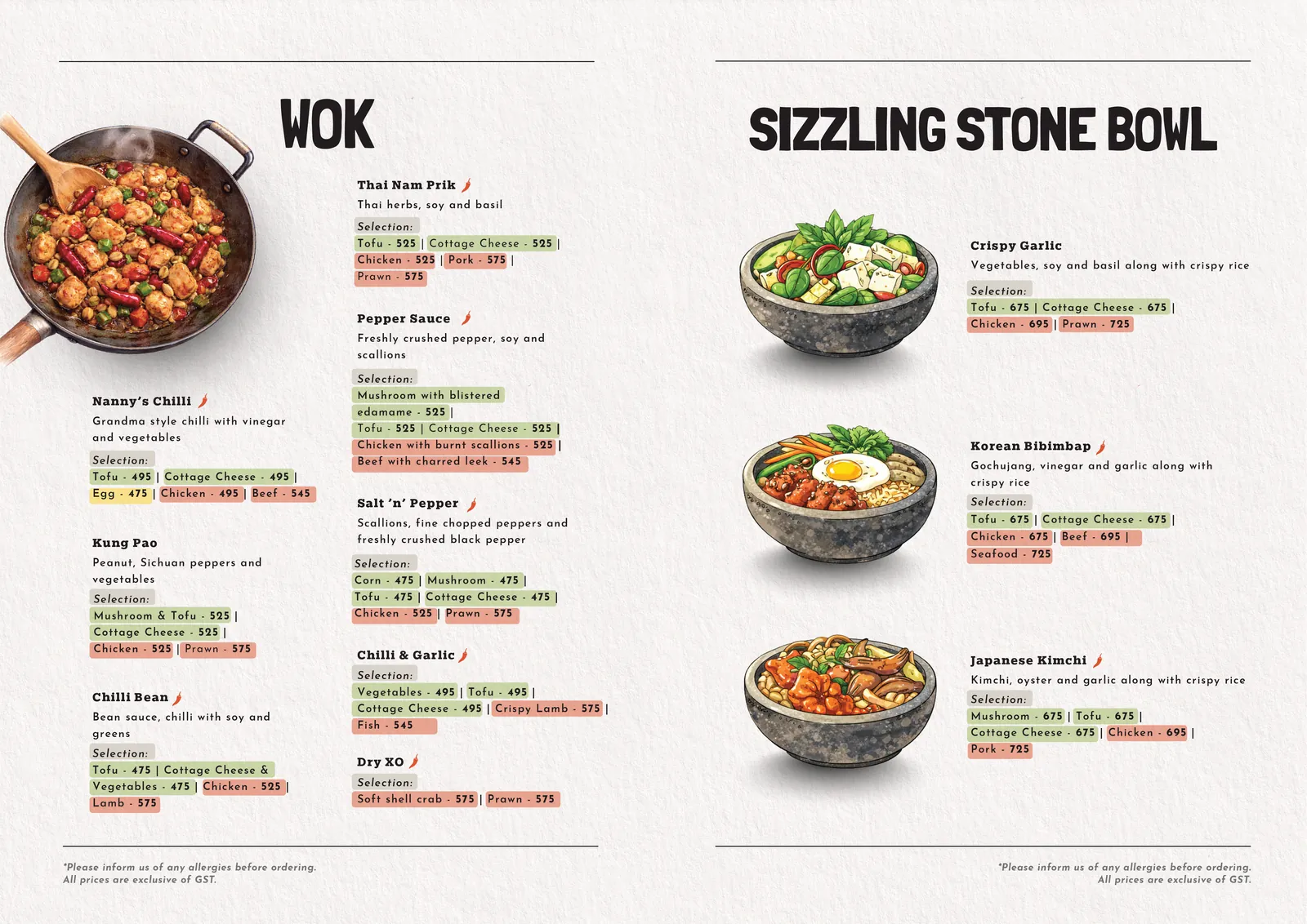 FUFU Food menu, page 11 of 13
