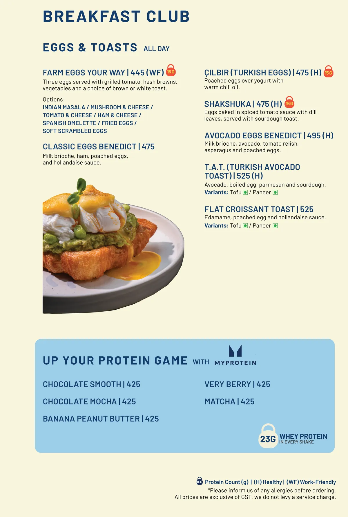 SORTD Food menu, page 3 of 10