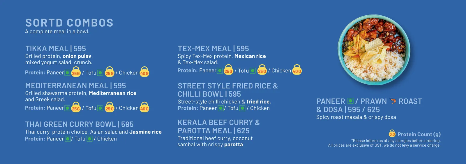SORTD Work-Friendly menu, page 4 of 8