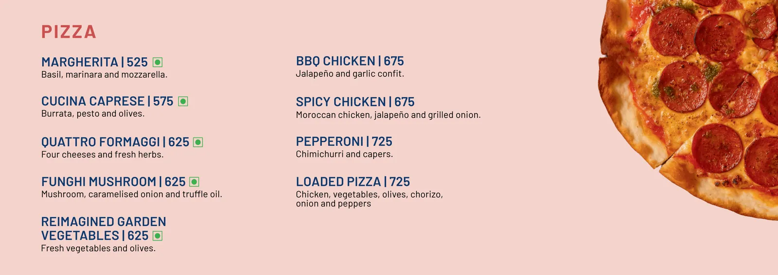 SORTD Work-Friendly menu, page 6 of 8