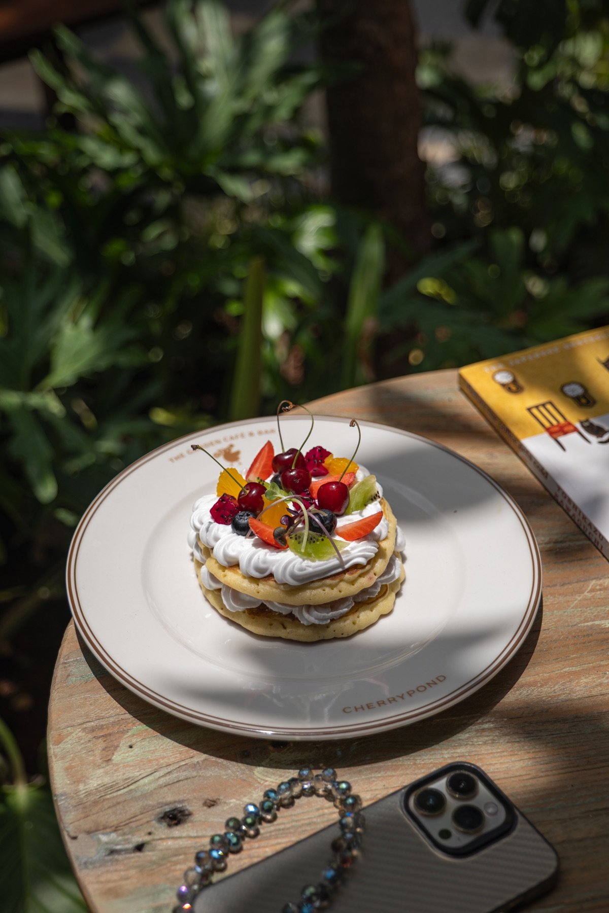 CherryPond café food and ambience, Suffren Street Pondicherry
