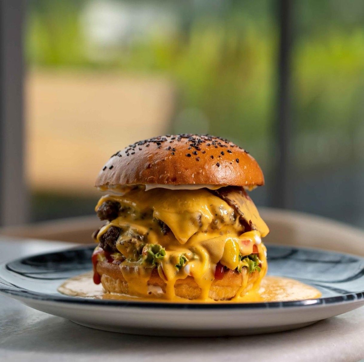 Double Roti burger, Chennai