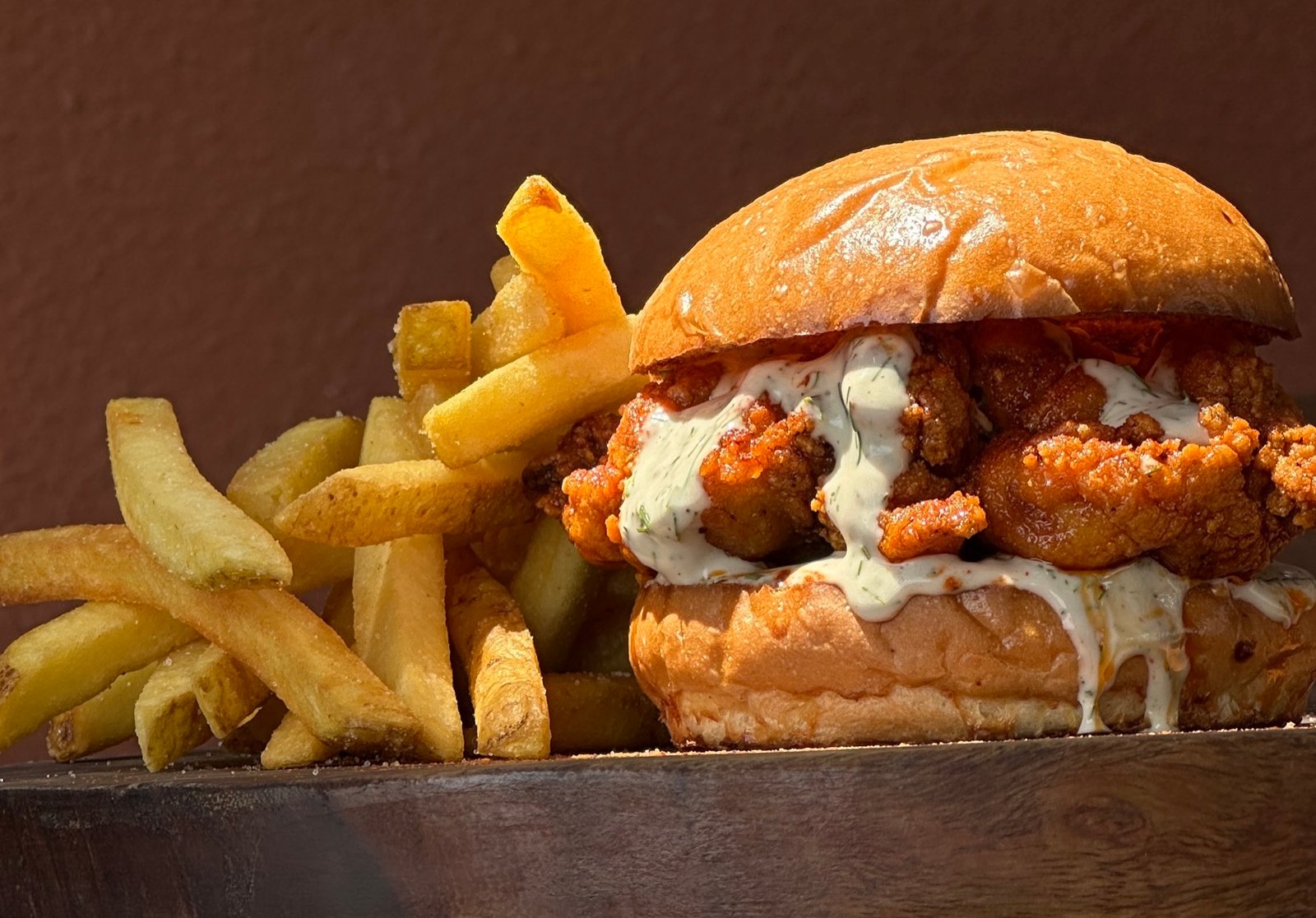 Smash burger at Double Roti, Chennai — house-smashed beef patty with signature sauce