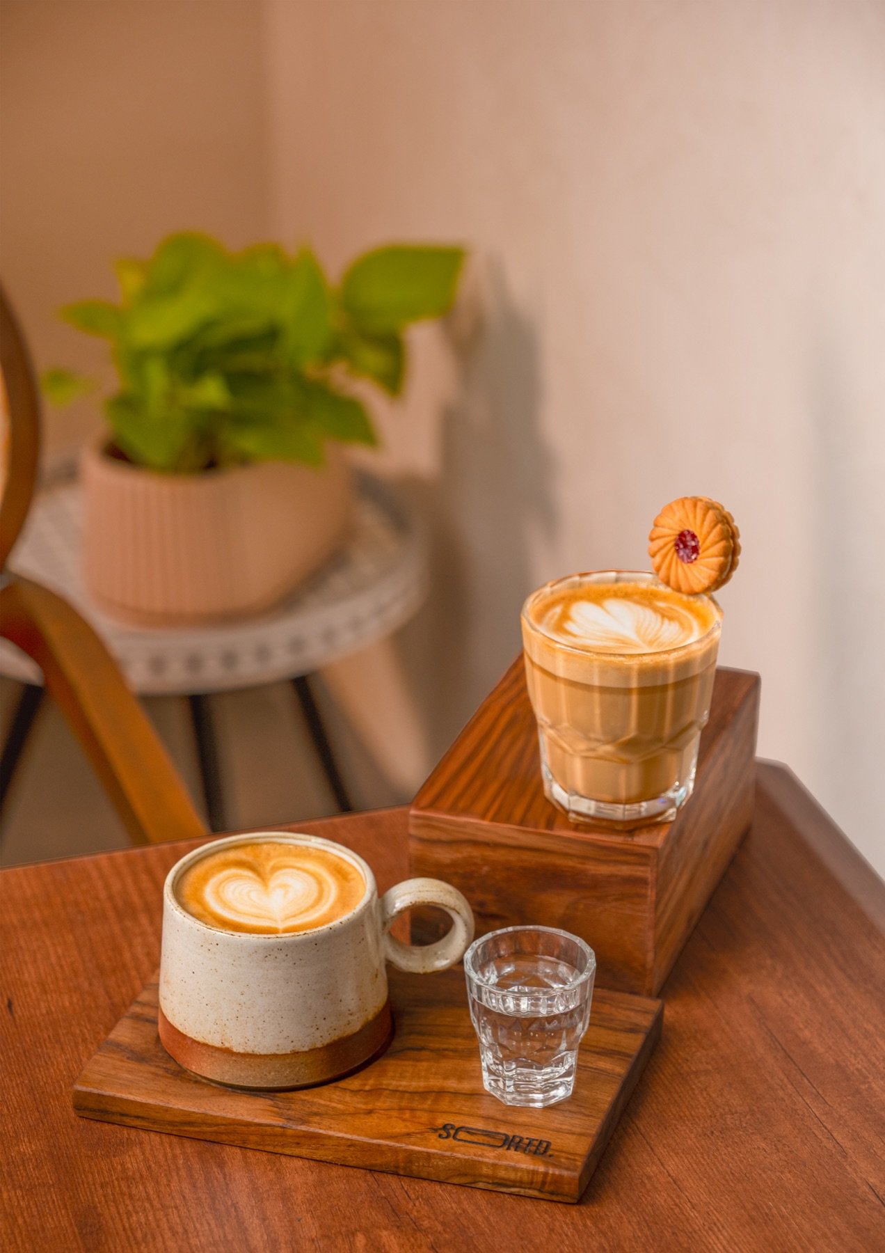 Warm coffee and ambience at SORTD, Alwarpet Chennai